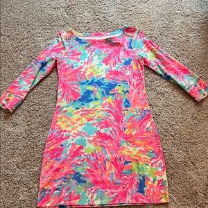 Lilly Pulitzer Colorful Coral Dress XS